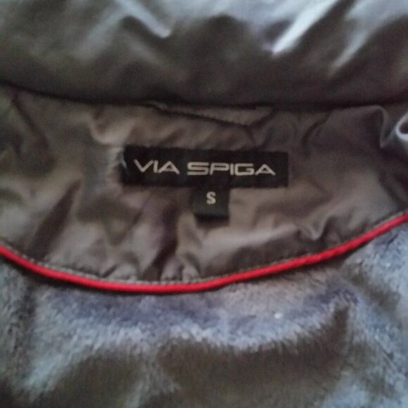 Via Spiga parka jacket with genuine fur hood - Picture 4 of 5